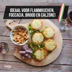 Gadgy Pizzasteen Met Pizzaschep – Cordieriet Voor Knapperige Pizzabodem – Pizzasteen Voor BBQ, Oven Of Kamado - Pizzaspatel - Pizza Set 15 Gadgy Pizzasteen Met Pizzaschep – Cordieriet Voor Knapperige Pizzabodem – Pizzasteen Voor BBQ, Oven Of Kamado - Pizzaspatel - Pizza Set -Barbecue Benodigdheden Winkel 1200x1200 673