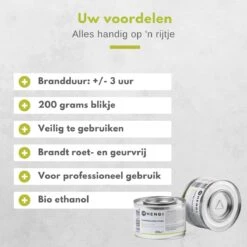 Hendi Brandpasta Voor Chafing Dish - Brandgel 200g - ( 6 Stuks ) 11 Hendi Brandpasta Voor Chafing Dish - Brandgel 200g - ( 6 Stuks ) -Barbecue Benodigdheden Winkel 1200x1200 728