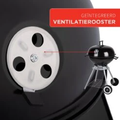 BBQ Collection Houtskoolbarbecue - Kogelbarbecue 45 X 60 Centimeter - Ronde Barbecue - Barbecue Op Wielen - Zwart - Metaal -Barbecue Benodigdheden Winkel 1200x1200 95