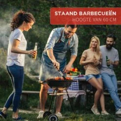 BBQ Collection Houtskoolbarbecue - Kogelbarbecue 45 X 60 Centimeter - Ronde Barbecue - Barbecue Op Wielen - Zwart - Metaal -Barbecue Benodigdheden Winkel 1200x1200 98