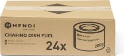 Hendi Brandpasta Voor Chafing Dish - Brandgel 200g - ( 24 Stuks ) -Barbecue Benodigdheden Winkel 1200x548