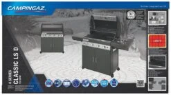 Campingaz 4 Series Classic LS Gasbarbecue - 4 Branders - Zwart - BBQ -Barbecue Benodigdheden Winkel 1200x670