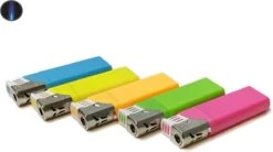 Stormaanstekers Turbo Aanstekers Neon Kleur - Merk Unilite Vio - Tray Van 50 Stuks - Navulbaar. -Barbecue Benodigdheden Winkel 1200x672