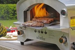 Bighorn Outdoor Edelstaal Gas Pizza Oven - Draagbare Gas Barbecue - Edelstaal -Model SRGG20001 -Barbecue Benodigdheden Winkel 1200x799 12