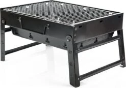 Merkloos Decopatent® Portable Houtskool BBQ - Barbecue - Inklapbaar - Barbecue Houtskool - Tafel Grill - Camping - Strand - Festival - Park -Barbecue Benodigdheden Winkel 1200x840