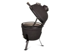 Patton Kamado Grill 13" - Keramisch - Kookoppervlak Ø 28 - Mat Zwart -Barbecue Benodigdheden Winkel 1200x900 11