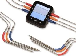 Patton - Kamado 21" - Premium Black - Keramische Barbecue - Incl. Bluetooth Kerntemperatuurmeter - LED Verlichting - Large - Compleet - Zwart 31 Patton - Kamado 21" - Premium Black - Keramische Barbecue - Incl. Bluetooth Kerntemperatuurmeter - LED Verlichting - Large - Compleet - Zwart -Barbecue Benodigdheden Winkel 1200x900 16