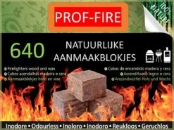 PROF-FIRE - 640 Aanmaakblokjes Bruin- Voordeelbox - Ecologisch - Milieuvriendelijk - CO2 Neutraal - Fire-Up Kwaliteit -Barbecue Benodigdheden Winkel 1200x900 28