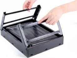 Merkloos Decopatent® Portable Houtskool BBQ - Barbecue - Inklapbaar - Barbecue Houtskool - Tafel Grill - Camping - Strand - Festival - Park -Barbecue Benodigdheden Winkel 1200x909