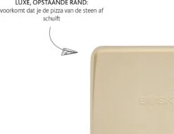 Boska Pizzasteen Deluxe Rechthoek - Voor De Oven - Knapperige Pizza's - 40x32 Cm - BBQ Accessoires 22 Boska Pizzasteen Deluxe Rechthoek - Voor De Oven - Knapperige Pizza's - 40x32 Cm - BBQ Accessoires -Barbecue Benodigdheden Winkel 1200x921 1