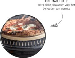 Boska Pizzasteen Deluxe - Voor Oven & BBQ - Knapperige Pizza's - Ø 29.5 Cm - BBQ Accessoires 24 Boska Pizzasteen Deluxe - Voor Oven & BBQ - Knapperige Pizza's - Ø 29.5 Cm - BBQ Accessoires -Barbecue Benodigdheden Winkel 1200x942 3