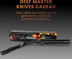 Master Knives BBQ Aansteker Electrisch - BBQ Accesoires - Zwarte BBQ Starter - Looftlighter -Barbecue Benodigdheden Winkel 1200x976