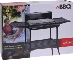 Excellent Electrics Elektrische Barbecue - Grilloppervlak (LxB) 36x24 Cm - 2000W - Zwart -Barbecue Benodigdheden Winkel 1200x984