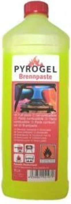Pyrogel Brandpasta - Fles 1 Liter -Barbecue Benodigdheden Winkel 417x1200