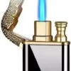 Dragon Lighter - Draak Aansteker - Dual Flame - Vuur Aansteker - Verschillende Vlamgrootte - Hervulbaar - WBV™ -Barbecue Benodigdheden Winkel 483x1200