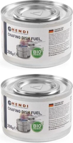 Hendi Brandpasta Voor Chafing Dish - Brandgel 200g - ( 2 Stuks )