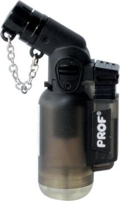 Prof Mini Gasbrander Zwart - Vuurwerk Aansteker