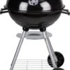 BBQ Collection Houtskoolbarbecue - Kogelbarbecue 45 X 60 Centimeter - Ronde Barbecue - Barbecue Op Wielen - Zwart - Metaal -Barbecue Benodigdheden Winkel 735x1200
