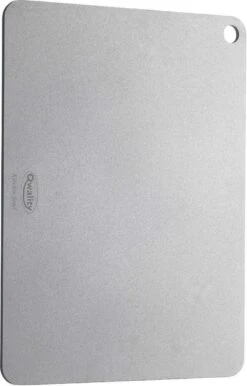 Pizzasteen Van Staal – Pizza Steen - Pizza En Brood Bakken - 40 X 30 X 0,6 Cm - Cadeau Voor Man - Kitchen Steel By Qwality