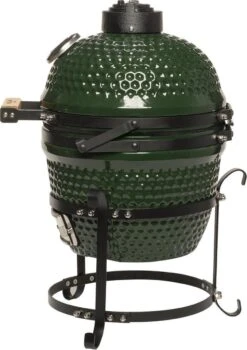 Patton Kamado Keramische Houtskoolbarbecue - 13" - Grilloppervlak Ø 28 Cm - Inclusief Heatdeflector - Groen 8 Patton Kamado Keramische Houtskoolbarbecue - 13" - Grilloppervlak Ø 28 Cm - Inclusief Heatdeflector - Groen -Barbecue Benodigdheden Winkel 848x1200 1