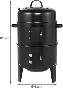 Merkloos Monzana Barbecue-ROKER-Grill-Oven -Barbecue Benodigdheden Winkel 867x1200 1
