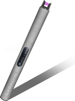 Xaralyn | Elektrische Aansteker | USB-oplaadbaar | Plasma-aansteker | Winddicht | Vlamloze Elektrische Aansteker Voor Keuken, Kaars, Bbq Of Openhaard - 2022 - Zilver