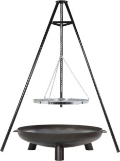 BBGRILL Driepoot Barbecue Zwart 172 Cm BBQ TRIPOD -Barbecue Benodigdheden Winkel 895x1200
