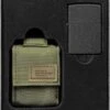 Zippo Tactical Molle Pouch / Hoes En Black Crackle Benzine Aansteker Geschenk Set OD Green 1 Zippo Tactical Molle Pouch / Hoes En Black Crackle Benzine Aansteker Geschenk Set OD Green -Barbecue Benodigdheden Winkel 994x1200