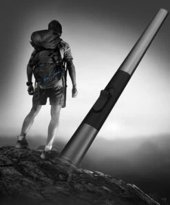 Allkinds Lange Elektrische Plasma Aansteker - USB Oplaadbaar - Vlamloze Elektrische Aansteker Voor Keuken, Kaars, BBQ Of Openhaard - Zwart - In- En Outdoor - Chique Design -Barbecue Benodigdheden Winkel 999x1200